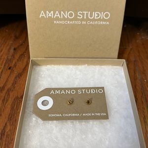 Amani studio pierced earrings